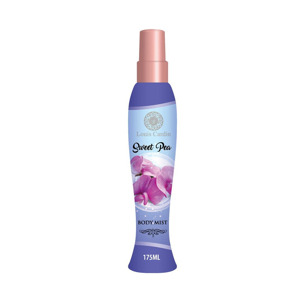 LOUIS CARDIN "SWEET PEA BODY MIST" 250ML
